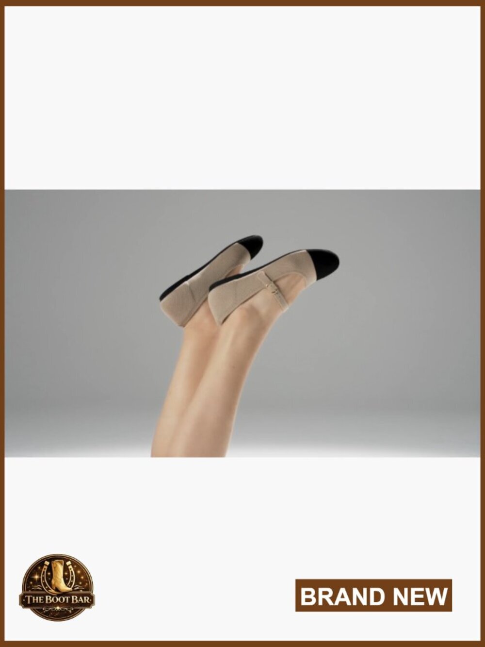 Mary Jane Ballet Flat Shoes Dressy Foldable Knit Flats with Arch Support - Picture 7 of 7